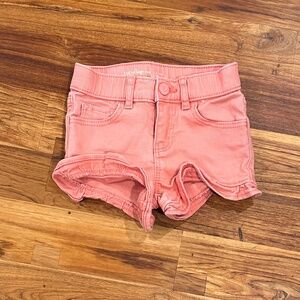 Kids Baby Gap Ruffle Hem Shortie Denim Shorts Size 4 Years